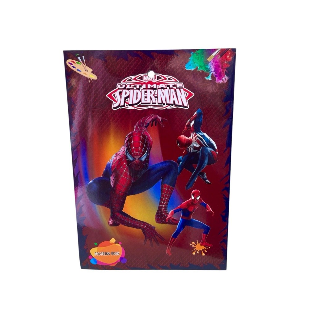 كراسة تلوين سبايدرمان